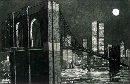 John Dorish etchings NYC