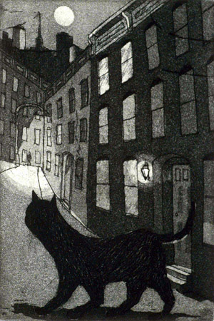John Dorish etchings NYC