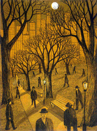 John Dorish etchings NYC