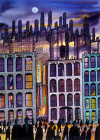 John Dorish watercolor painting