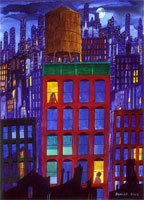 John Dorish watercolor painting