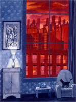 John Dorish watercolor painting