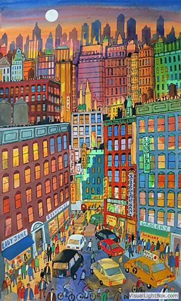 John Dorish NYC artist | NY etchings by John Dorish