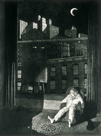 John Dorish etchings NYC