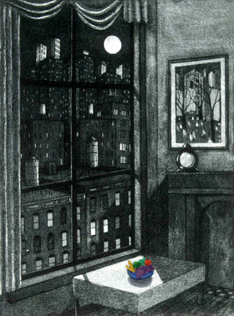 John Dorish  etchings NYC