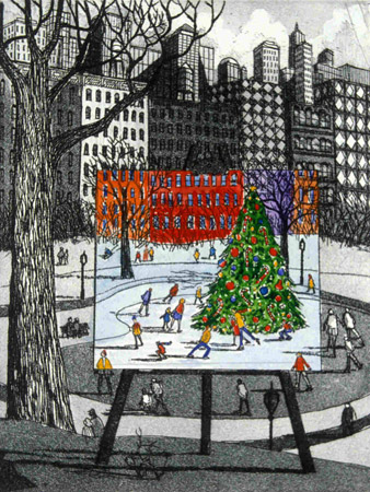 John Dorish  etchings NYC