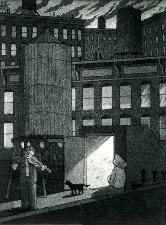 John Dorish  etchings NYC