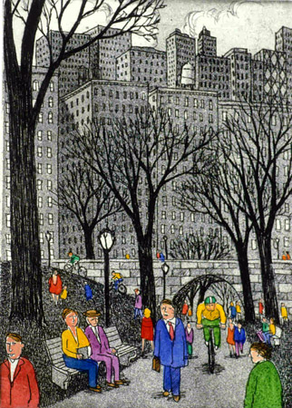 John Dorish  etchings NYC