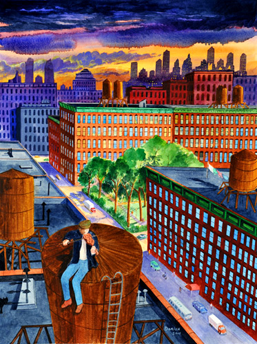 John Dorish painting